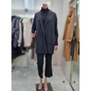 올앤선드리 세이브존06 숄칼라 디건하프코트 A4WAK105