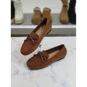 한슈 세이브존03 한슈 모즈 스웨이드 리본 로퍼 단화 1.5cm AGHS573036gdA