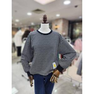 스테파니 세이브존08 스마일 패치 티셔츠 A25TS5103