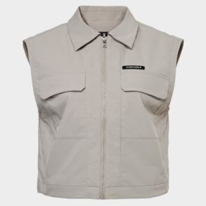 [와이드앵글]여성 CO 캐주얼 폴로 풀오픈 베스트 L(WWP25672E2)