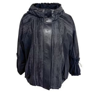 [데시데]텍스쳐블록 후드집업재킷 DPW508