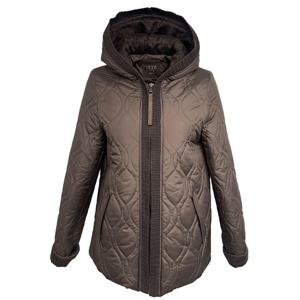 [데시데]니트배색 퀼팅재킷 DPW511