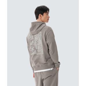 스노우피크 SNOWPEAK APPAREL 리버스 그래픽 후드 티셔츠 (S25SUFHD50) Vintage Gray S25SUFHD50VY 337518