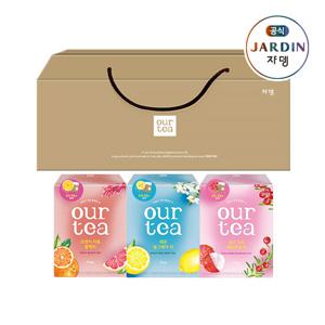 [쟈뎅] 아워티 DIY_자몽+레몬+리치 선물세트 (8Px3개)