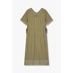 쉬폰 패치 스트링 원피스7195237101