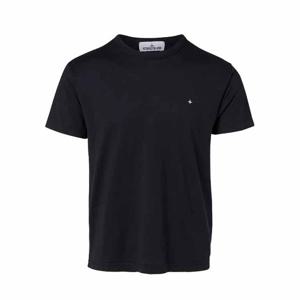 W 스톤아일랜드 별로고 라운드 남성반팔 블랙 751521213 V0029