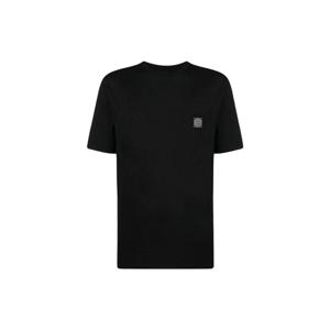 스톤아일랜드  23SS 스톤 남성 와펜 패치 반팔(블랙) 101523757 A0029