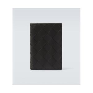 Bottega Veneta 인트레치아토 레더 지갑 P01110310