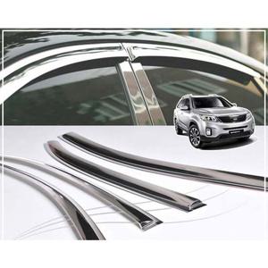 (썬바이저) 2013-2014 뉴쏘렌토R 스텐 윈도우 바이저 자동차용품 익스테리어용품 선바이저 썬바이저 썬바이져 자동차썬바이저 스테인레스썬바이저