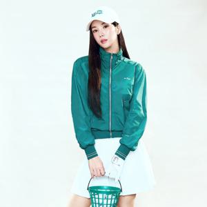 [와이드앵글][양말증정][권은비 착장] 여성 CO 아트웍 블루종 자켓 WWP26151G8