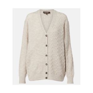 로로피아나 Walnut 울 캐시미어 실크 카디건 P01130385