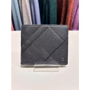 [닥스셔츠] 베노베로 체크 짜임 오픈형 남성용 소가죽 반지갑 (BMG1ACP2251K1) BMG1ACP2251