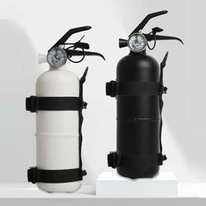 C99 ABC소화기 국가검증 차랑용 분말 소화기 (화이트) 0.7kg 스트랩거치대 가정용 캠핑용 비상 안전 응급용품 파보니 하이퍼