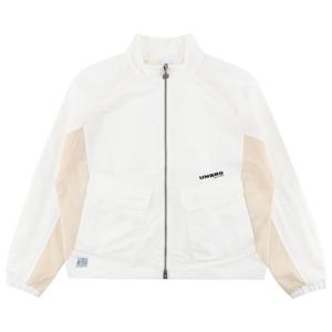 엄브로 린넨라이크 우먼스 스택넥 바람막이 자켓 UR122CJK36SCW