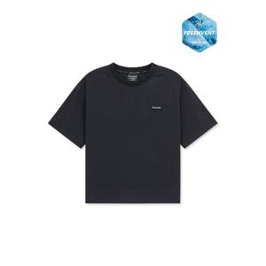 M 디스커버리키즈반팔티 BQK DKTR72053-BKS 키즈 프레시벤트 경량 우븐 스몰로고 트레이닝 반팔티셔츠