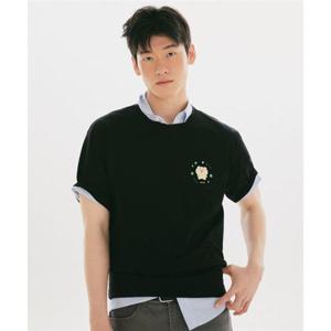 스파오 SPAO [망그러진곰] 반팔 티셔츠(BLACK)_SPRLG25U03 SPRLG25U03 405004