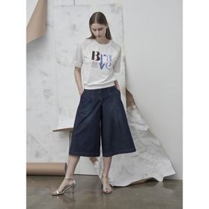 [올리비아로렌] 큐롯 데님 팬츠 VVCMP5M4261