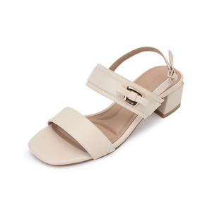 엠.무크 코아 리본 드레스 샌들 아이보리 516623506ZQ