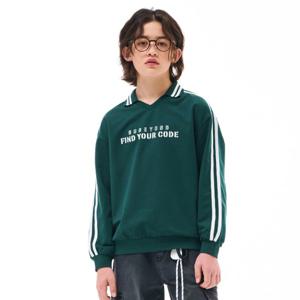 [오션스카이]남아 요꼬 카라 맨투맨 티셔츠-EAJB5111B0C