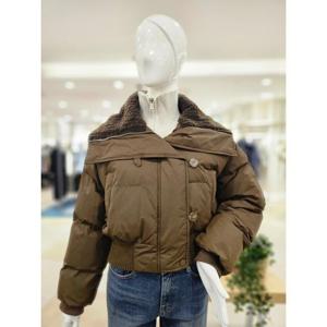 [포커스]MARIO포커스 니트카라 패딩점퍼 FW3K7JP03672