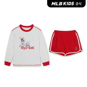 [MLB키즈 공식]26SS 스트릿 서핑 바크&바니 래쉬가드 팬츠 세트 7ASWB0763-43RDL