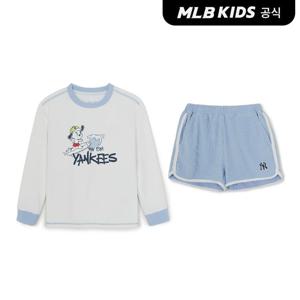 [MLB키즈 공식]26SS 스트릿 서핑 바크&바니 래쉬가드 팬츠 세트 7ASWB0763-50BLL