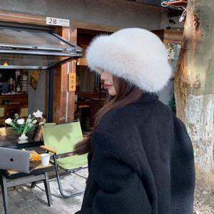 여성 4컬러 겨울 보송보송 털모자 털벙거지 보넷햇