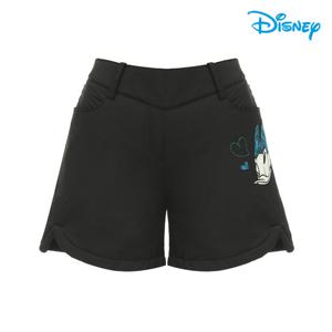 [디즈니골프]여성 캐릭터 자수 패딩 쇼츠 반바지 DM3LPS009