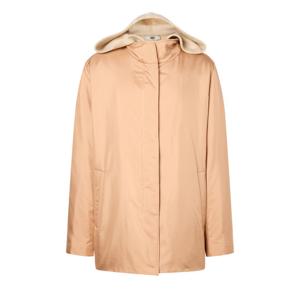 닥스 여성 24FW 클리어런스2WAY 라이트오렌지 탈착 니트후드 베스트&숏 경량패딩 점퍼 DLJU4D911O1