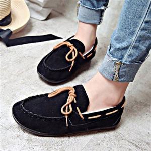 펌프스 여성 귀엽고 따스한 털안감 데일리 여친룩 모카 단화