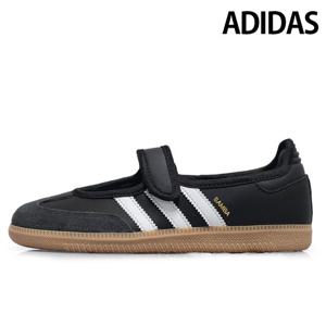 아디다스 키즈/성인 스니커즈 삼바 제인 J 코어 블랙 JR7437