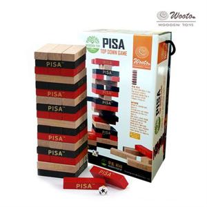 [우토 토이즈]우토 원목 유아 장난감 피사(젠가) 보드게임