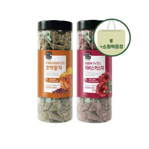 녹차원 호박팥차 60T+히비스커스차 60T (+쇼핑백증정)
