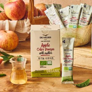 유기농 발효 사과식초 애플사이다비니거 사과초모식초 스틱 300ml (15ml x 20포)