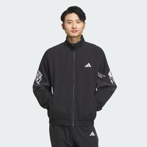 아디다스 워딩 팩 루즈 핏 메쉬 라인드 우븐 재킷 KA1265