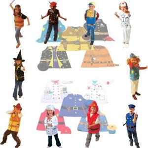 직업놀이 역할놀이의상 직업 체험 연극 유치원교구