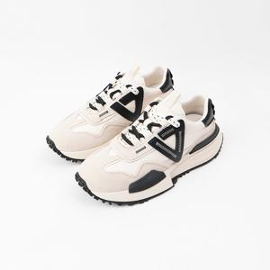 [신난다슈]여성 키높이 스니커즈 운동화 양가죽 NAL239866화이트