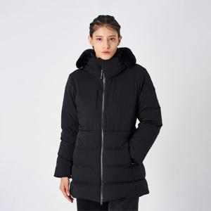 [스파이더] 여성 퀼티드 미드 다운 패딩 SPJWCNDJ355WBLK