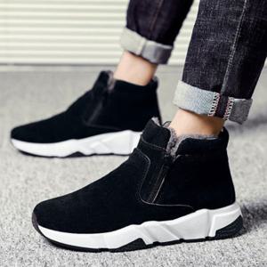 잘목 하이탑 안감 퍼 남성 겨울 방한 부츠 운동화