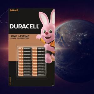 듀라셀 AAA 건전지 40개 알카라인 도어락 1.5V 장난감 가스레인지 오래가는 건전지