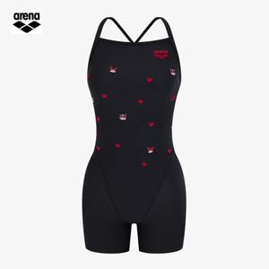 [아레나] 아레나 서레이드쇼  A6SL1LH12 BLK (주머니백 증정) 여성 일반 싱글크로스 스트랩백 3부 반신 실내수영복 A6SL1LH12