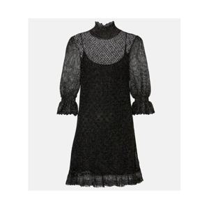 끌로에 러플 라메 미니드레스 P01130753