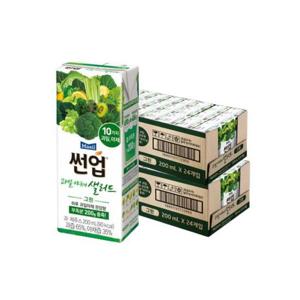 [매일유업] 매일유업 썬업 과일 야채 샐러드 그린 200ml 48개
