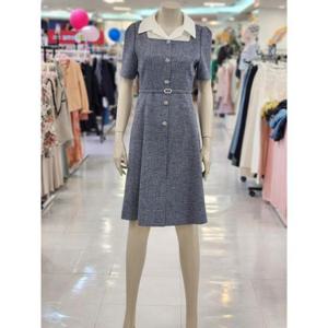 SOUP 세이브존07 정장 벨티드 반팔 원피스 SB5OPM5