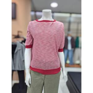 안지크 세이브존06 라운드 줄무늬 티셔츠 AJ2KP51J60