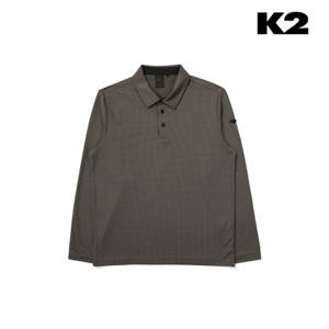 [케이투 (행사)]시그니처 가을 자가드 폴로 티셔츠 KMU23264