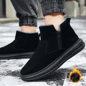 남자신발 겨울방한화 첼시부츠 털부츠 기모안감 털워커 화 부츠 방한 겨울로퍼 TT20