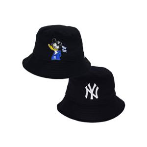 [택가/59000] MLB 키즈 도날드 덕 버킷햇 7AHTD011N-50BKS