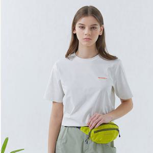 머렐 여성 아이보리 라운드 반팔 티셔츠 D4ST203WIVO