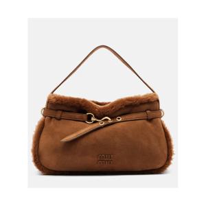 미우미우 Aventure 스웨이드 숄더 백 P01167626